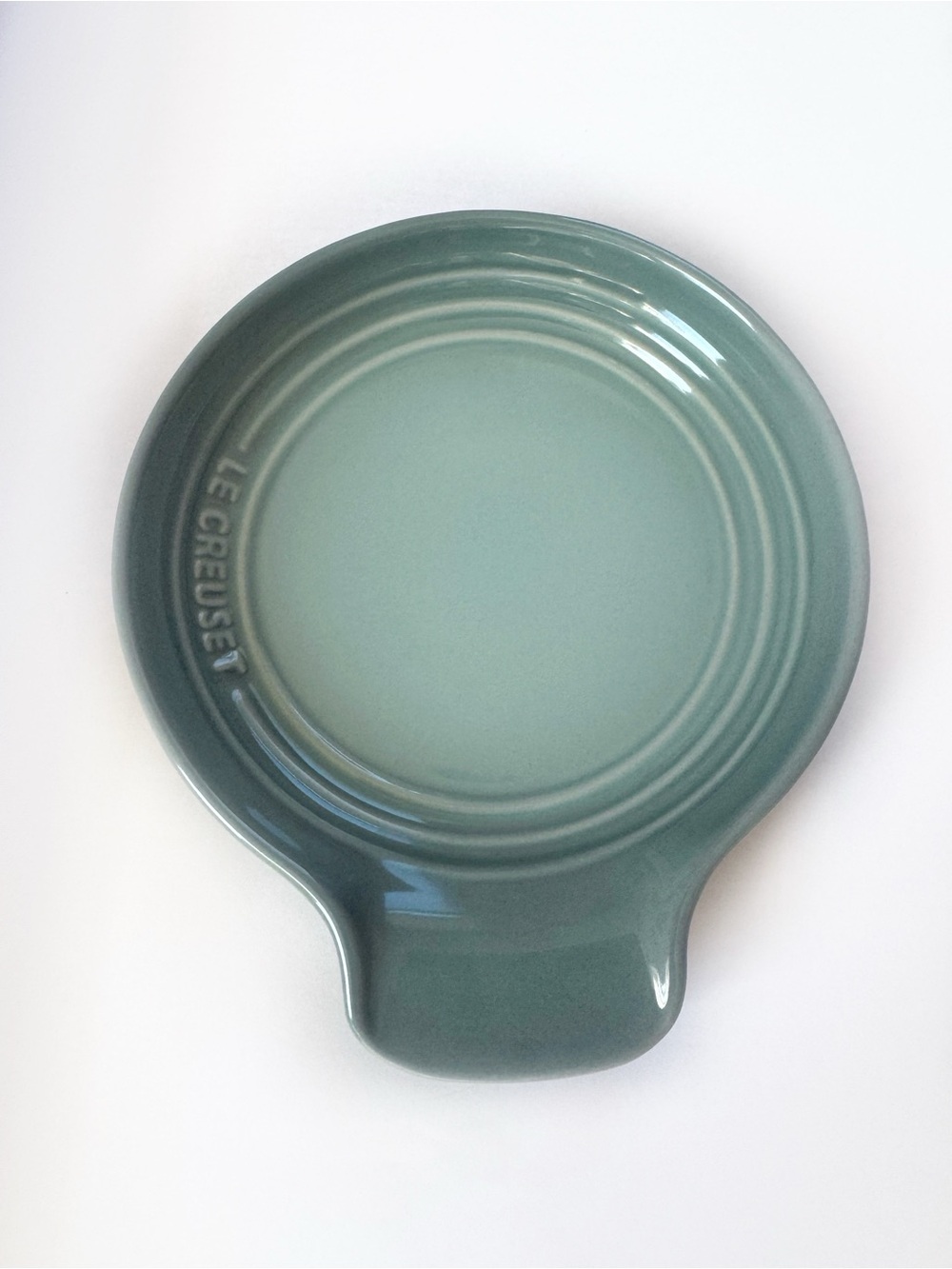Le Creuset Ceramic Spoon Rest - Sea Salt